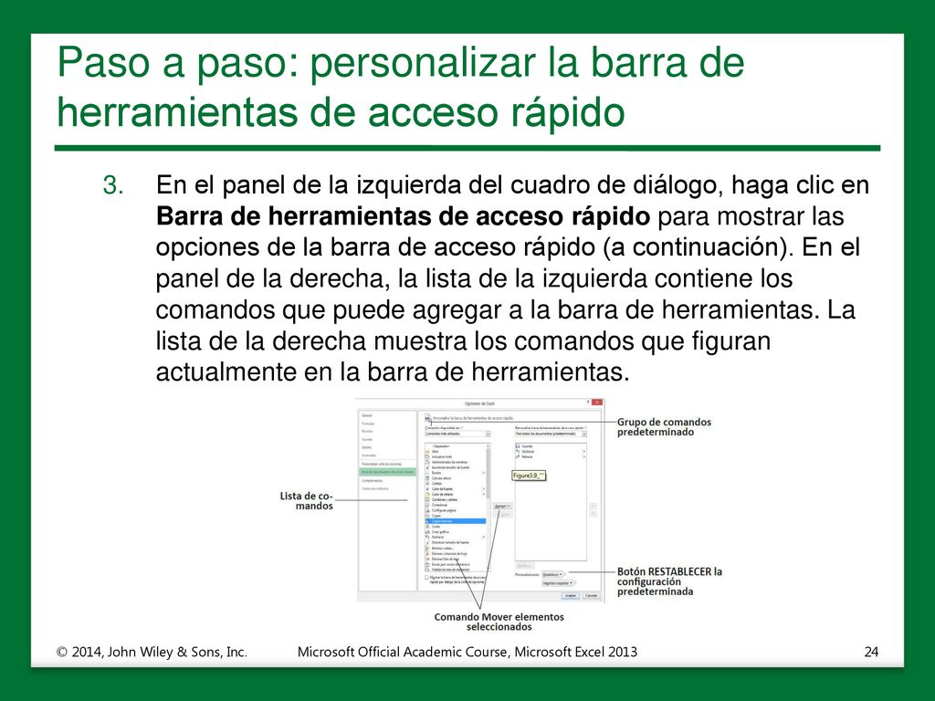Paso a paso: personalizar la barra de herramientas de acceso rápido