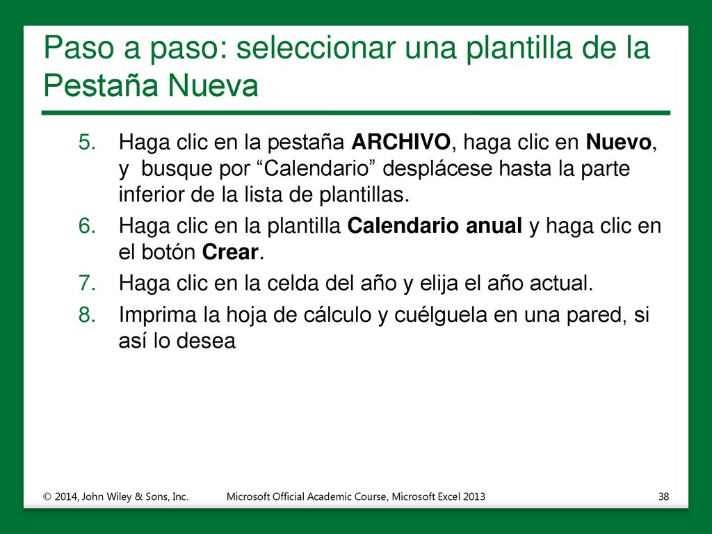 Paso a paso: seleccionar una plantilla de la Pestaña Nueva