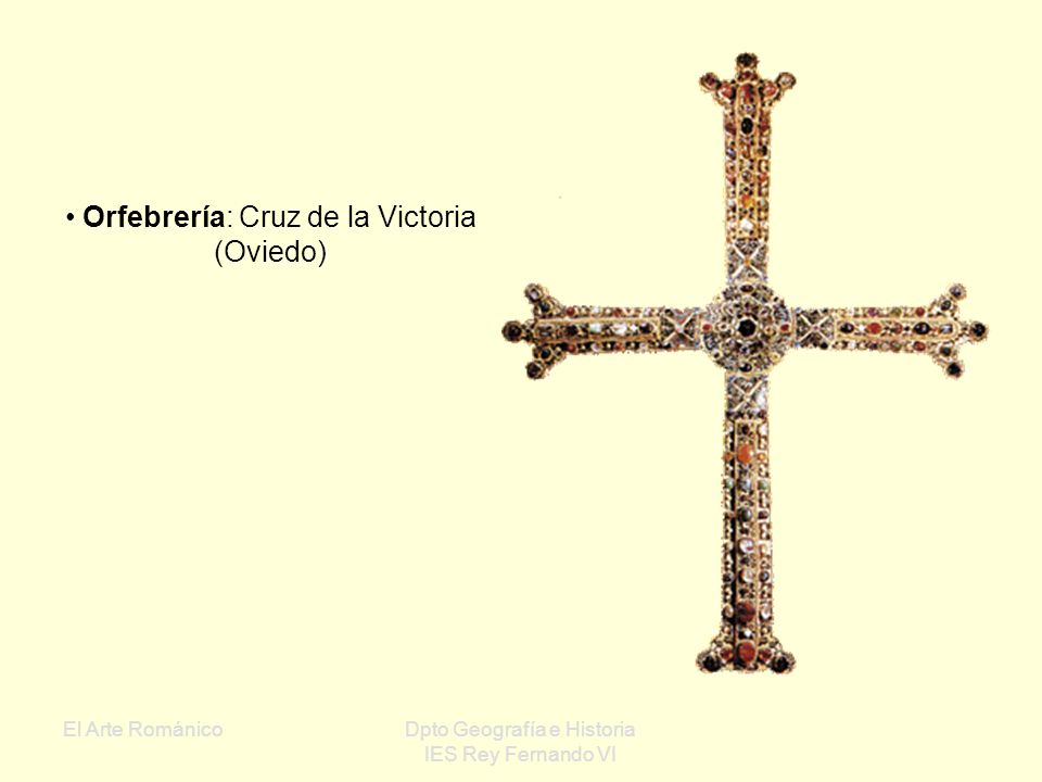 Orfebrería: Cruz de la Victoria (Oviedo)