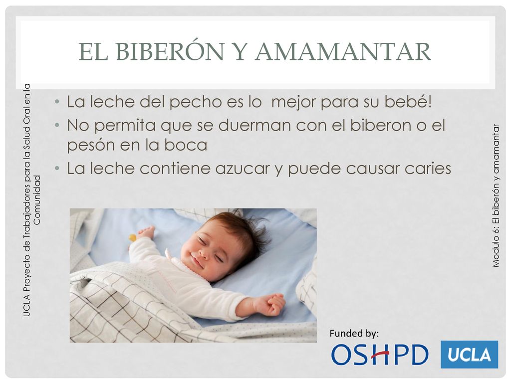 El biberón y amamantar La leche del pecho es lo mejor para su bebé!