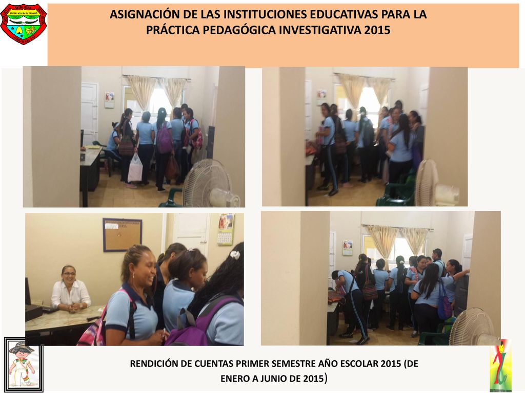 ASIGNACIÓN DE LAS INSTITUCIONES EDUCATIVAS PARA LA PRÁCTICA PEDAGÓGICA INVESTIGATIVA 2015