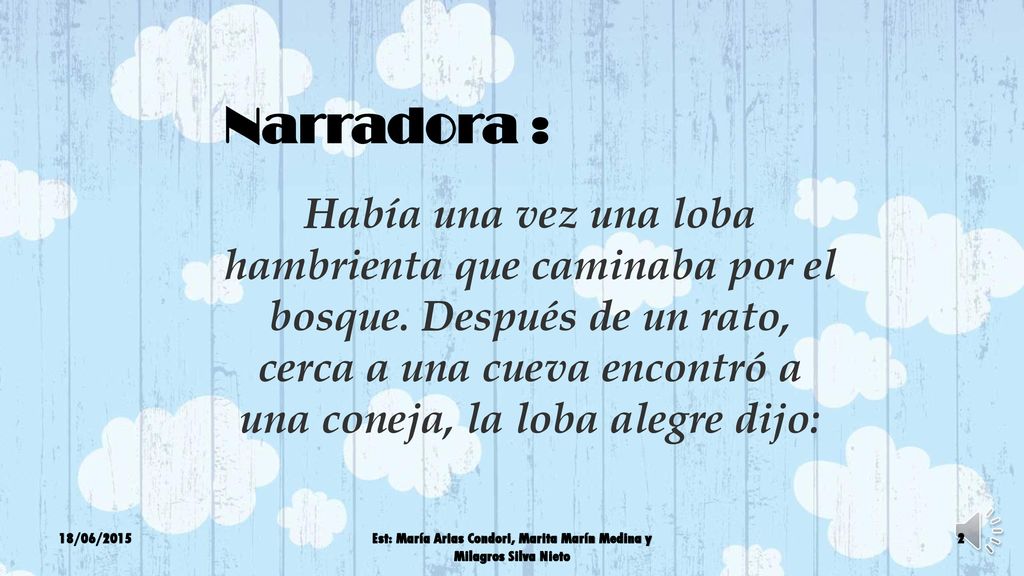 Est: María Arias Condori, Marita Marín Medina y Milagros Silva Nieto