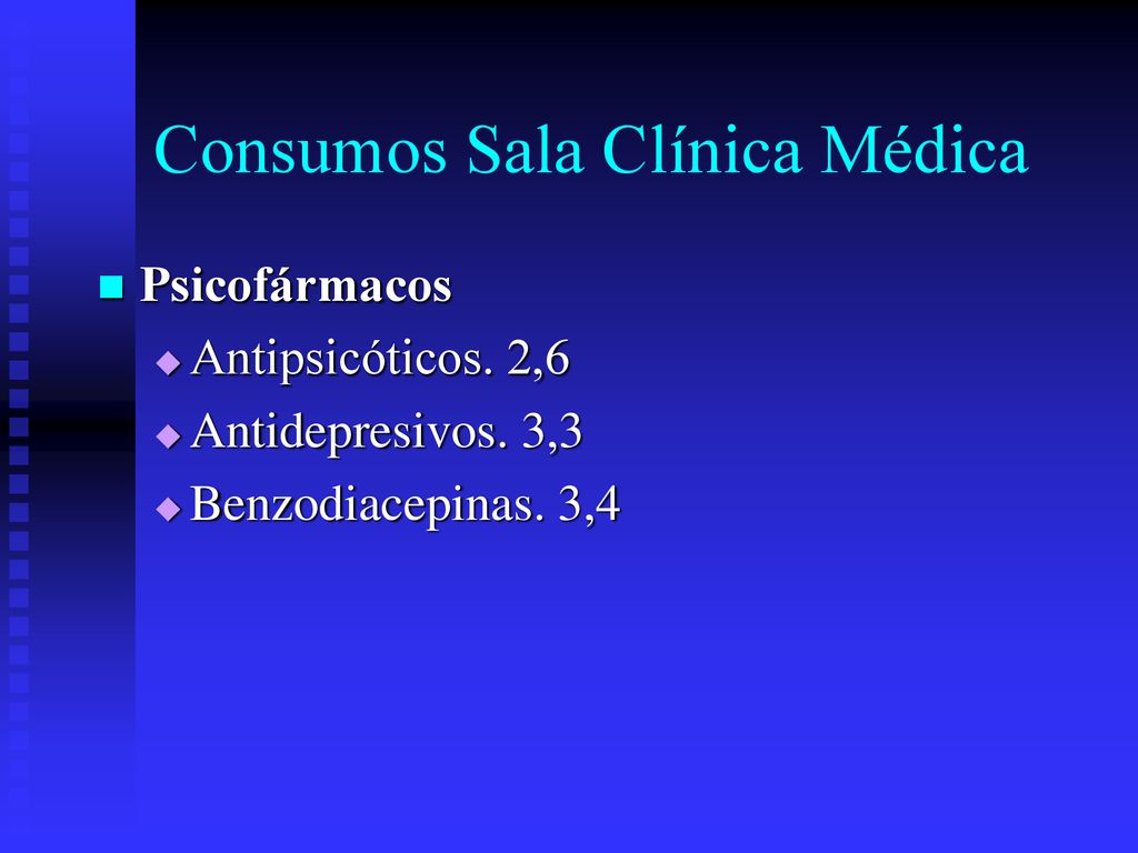 Consumos Sala Clínica Médica