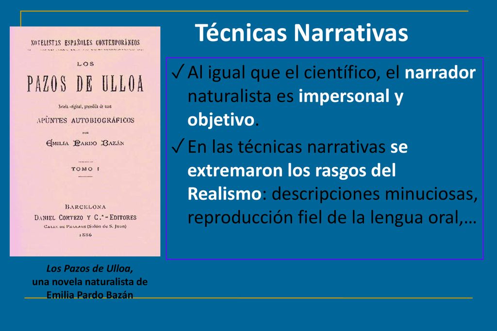 una novela naturalista de Emilia Pardo Bazán