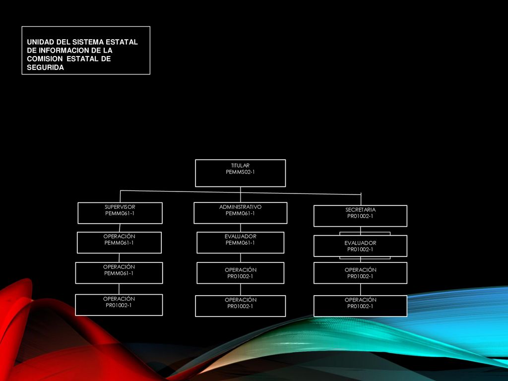 UNIDAD DEL SISTEMA ESTATAL DE INFORMACION DE LA COMISION ESTATAL DE SEGURIDA