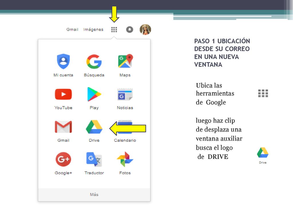 PASO 1 UBICACIÓN DESDE SU CORREO EN UNA NUEVA VENTANA