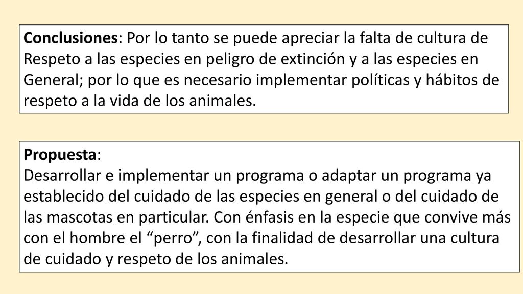 Conclusiones: Por lo tanto se puede apreciar la falta de cultura de