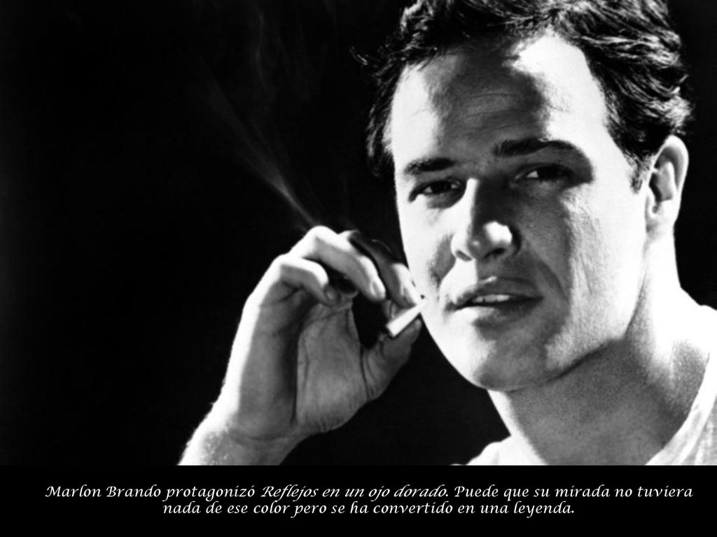 Marlon Brando protagonizó Reflejos en un ojo dorado