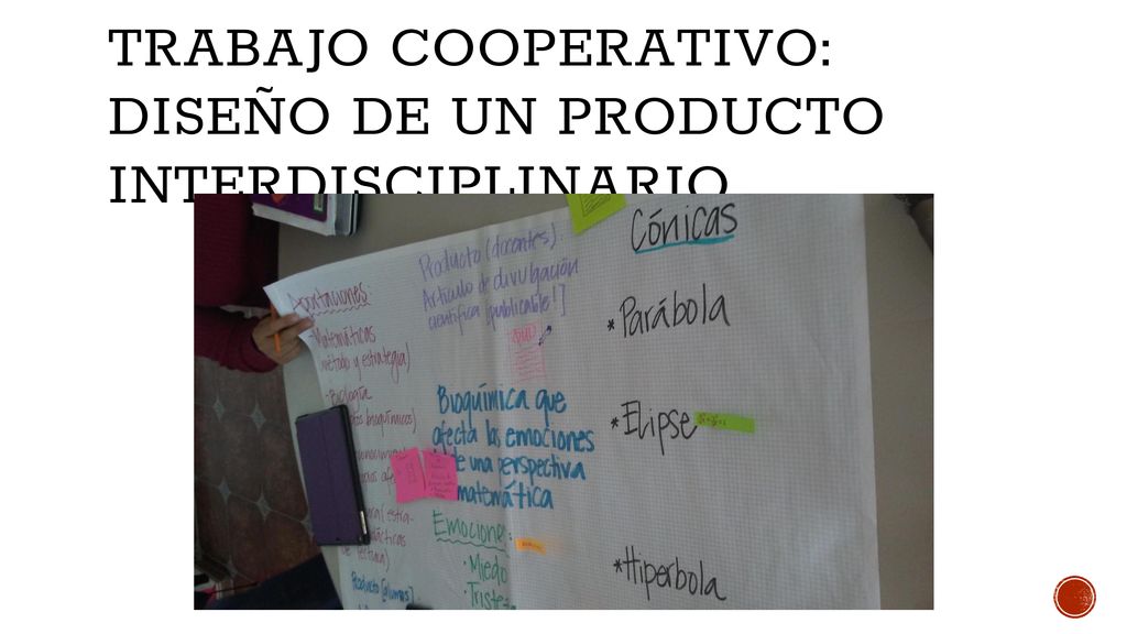 TRABAJO COOPERATIVO: DISEÑO DE UN PRODUCTO INTERDISCIPLINARIO