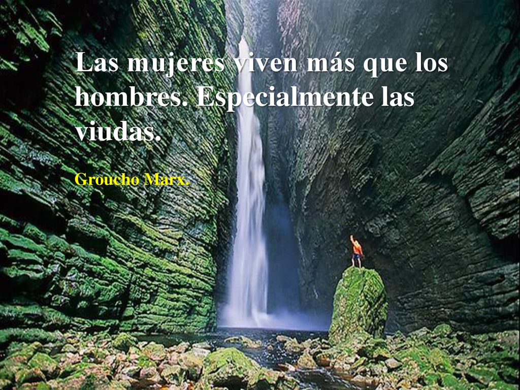 Las mujeres viven más que los hombres. Especialmente las viudas.