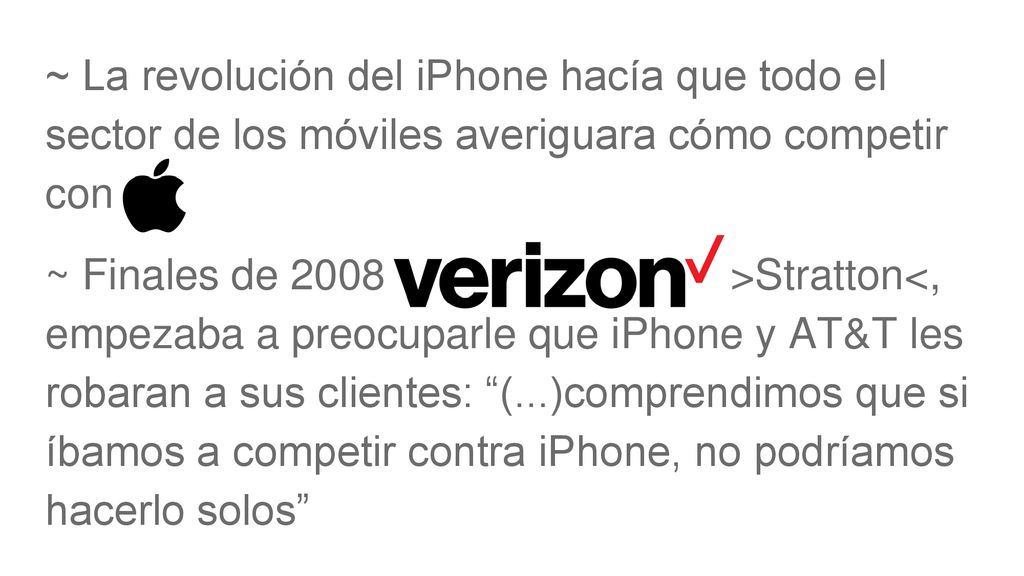 ~ La revolución del iPhone hacía que todo el sector de los móviles averiguara cómo competir con