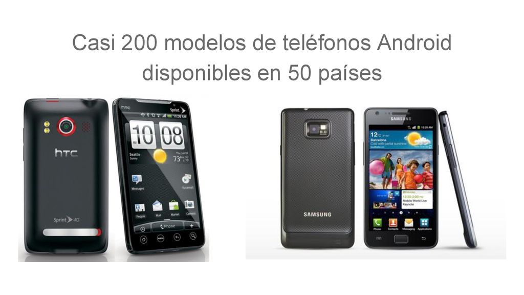 Casi 200 modelos de teléfonos Android disponibles en 50 países