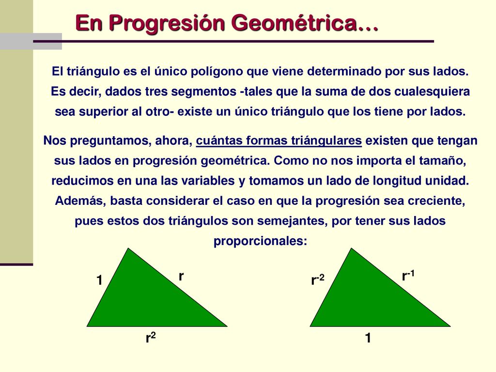 El triángulo es el único polígono que viene determinado por sus lados.