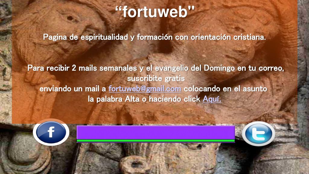 fortuweb Pagina de espiritualidad y formación con orientación cristiana.