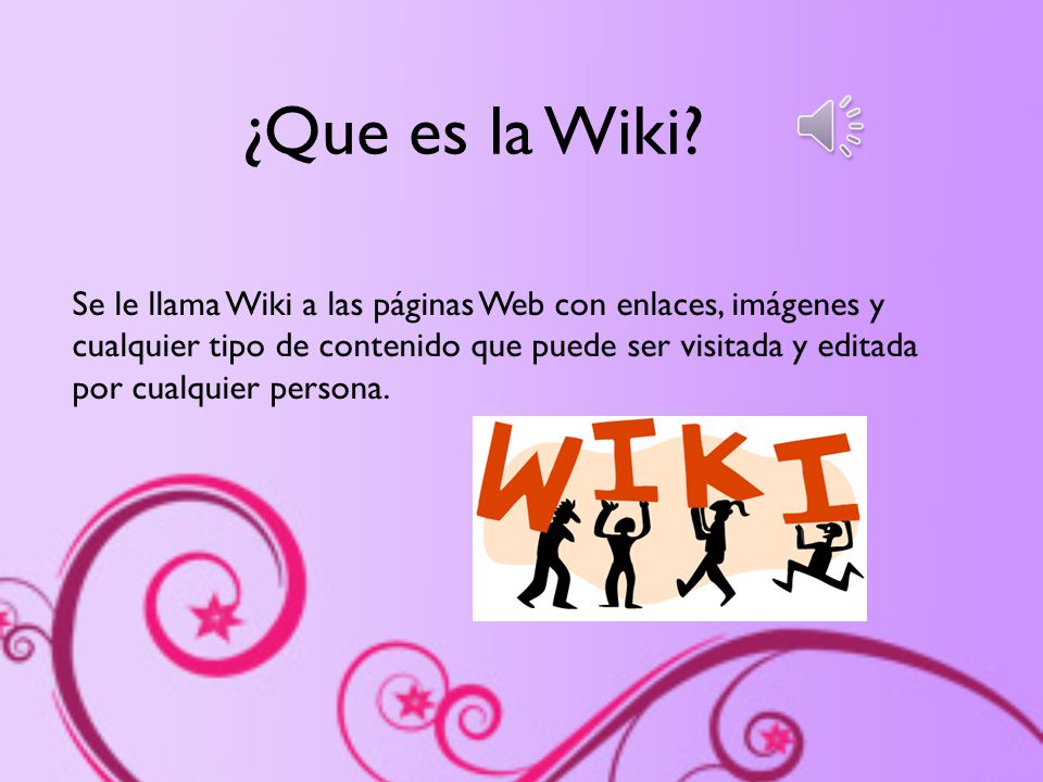 ¿Que es la Wiki