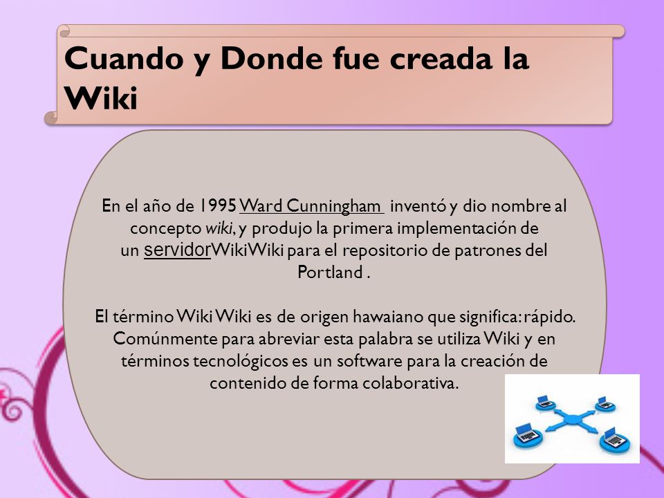 Cuando y Donde fue creada la Wiki