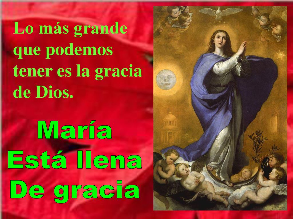 Lo más grande que podemos tener es la gracia de Dios.
