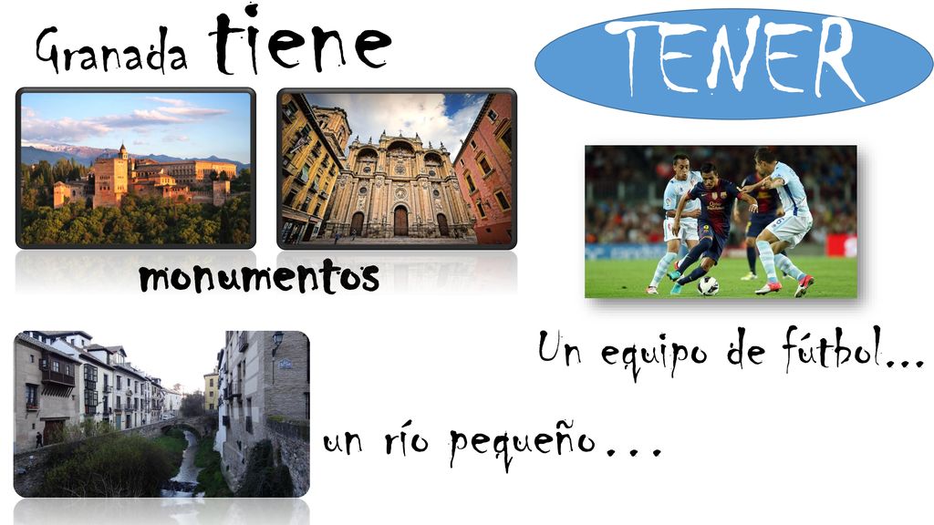 Granada tiene TENER monumentos Un equipo de fútbol... un río pequeño…