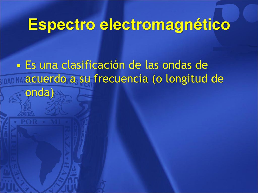 Espectro electromagnético