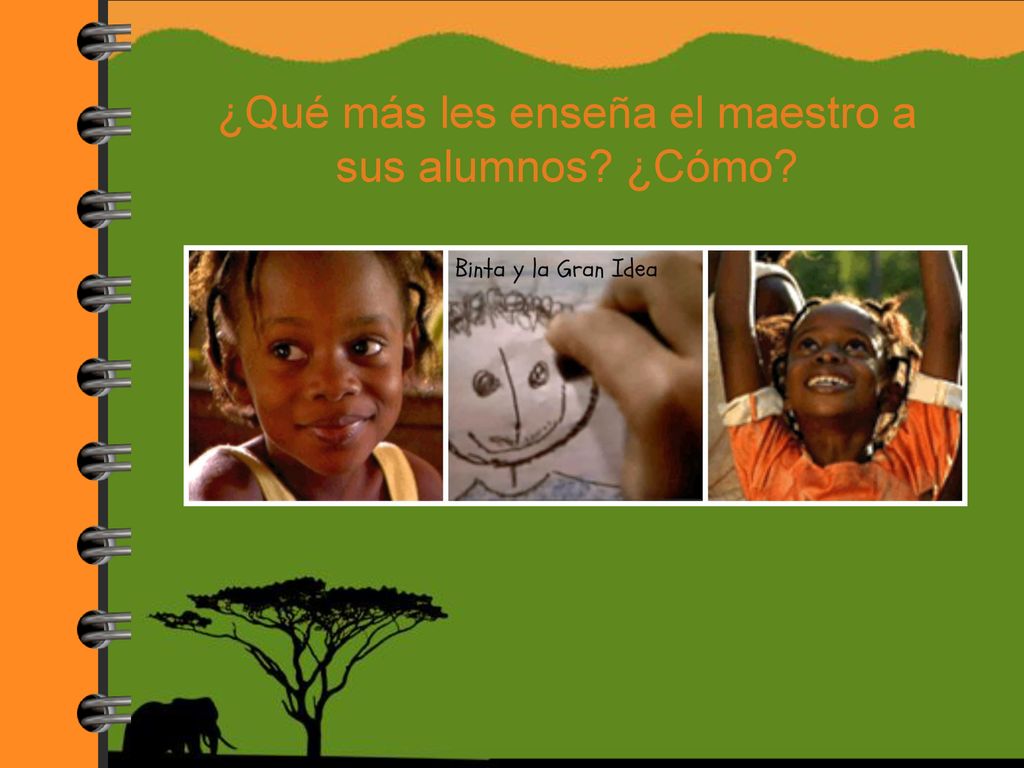 ¿Qué más les enseña el maestro a sus alumnos ¿Cómo
