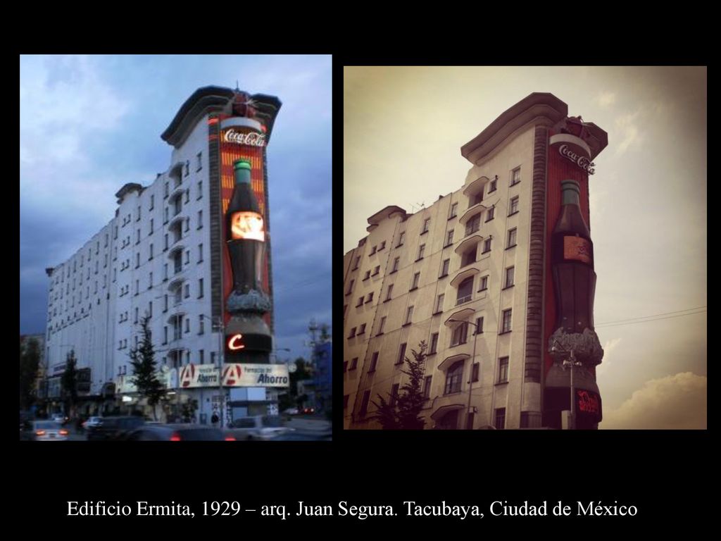 Edificio Ermita, 1929 – arq. Juan Segura. Tacubaya, Ciudad de México