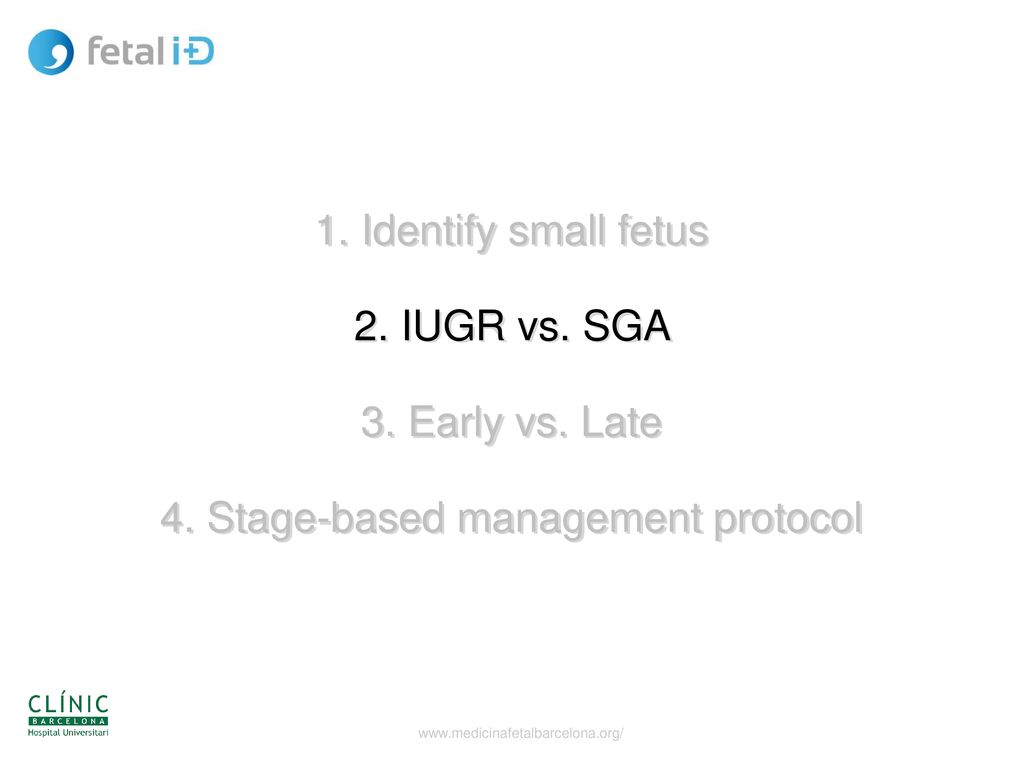 4. Stage-based management protocol