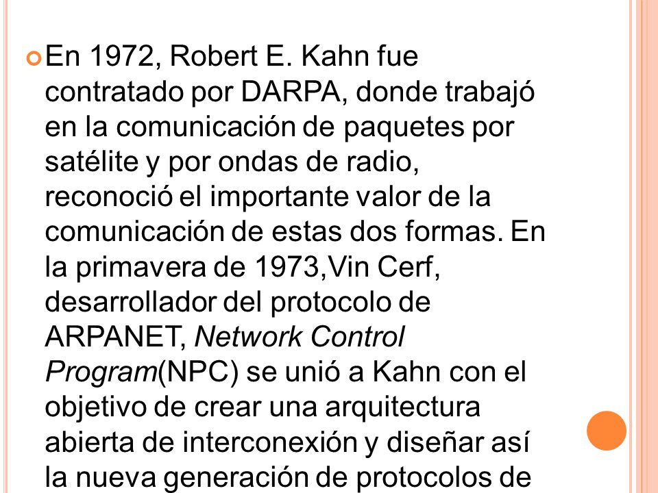 En 1972, Robert E.
