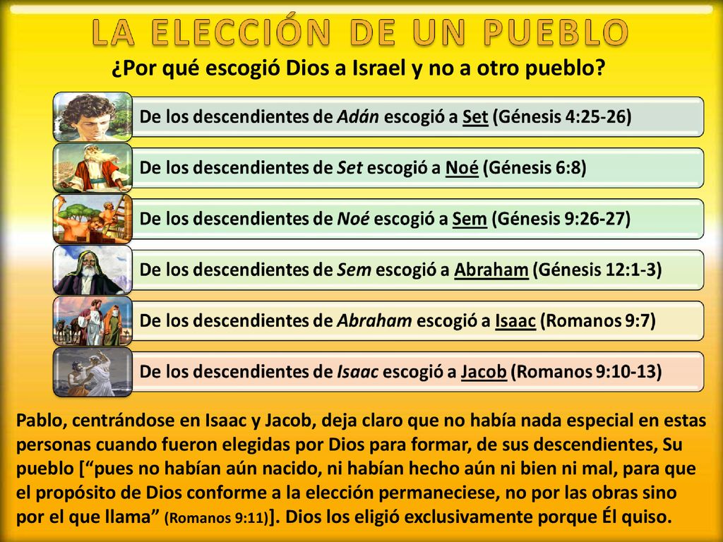 ¿Por qué escogió Dios a Israel y no a otro pueblo