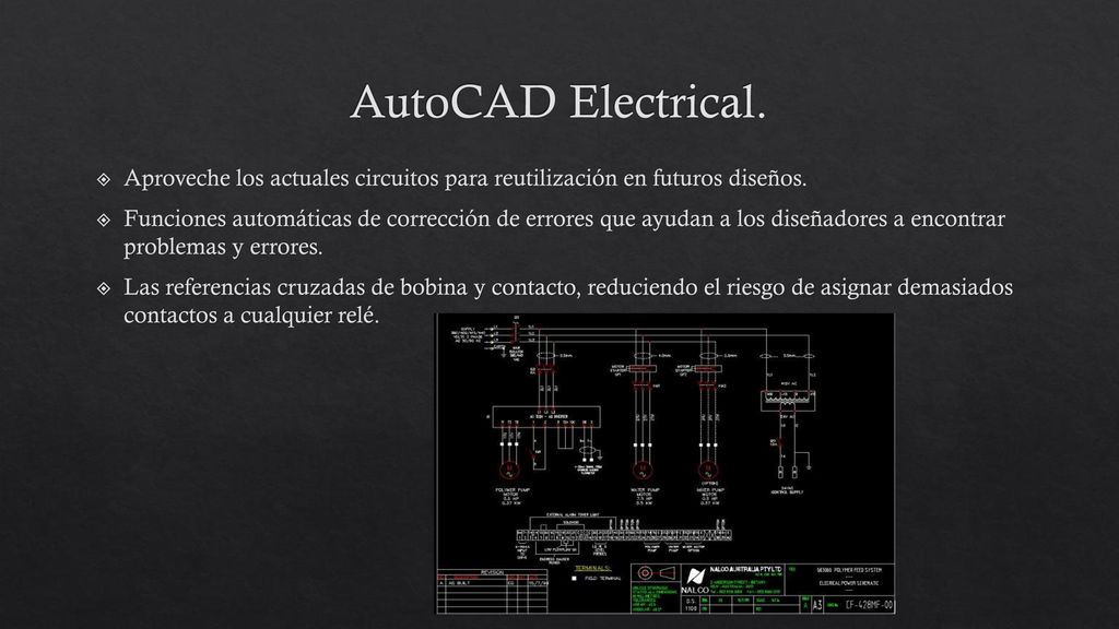 AutoCAD Electrical. Aproveche los actuales circuitos para reutilización en futuros diseños.