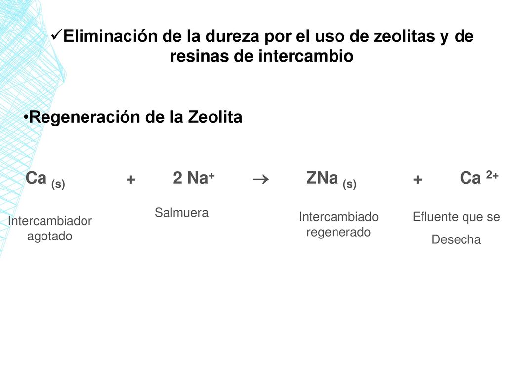 Ca (s) + 2 Na+  ZNa (s) + Ca 2+