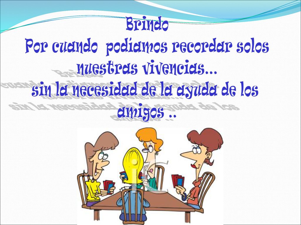 Por cuando podíamos recordar solos nuestras vivencias...