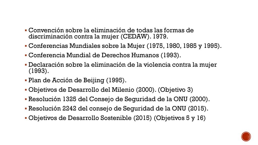 Convención sobre la eliminación de todas las formas de discriminación contra la mujer (CEDAW)