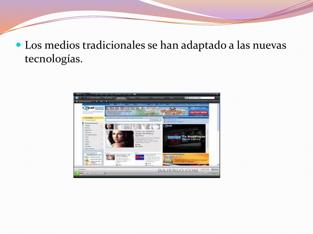 Los medios tradicionales se han adaptado a las nuevas tecnologías.