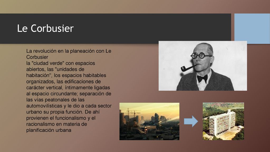 Le Corbusier La revolución en la planeación con Le Corbusier
