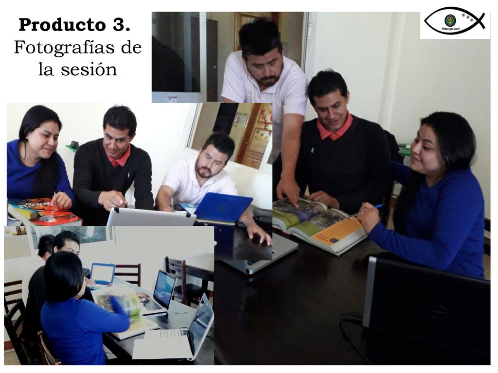 Producto 3. Fotografías de la sesión