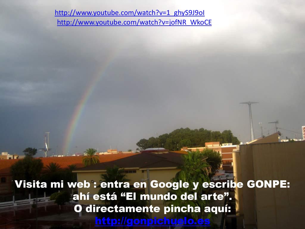 Visita mi web : entra en Google y escribe GONPE:
