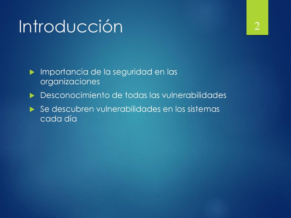 Introducción Importancia de la seguridad en las organizaciones