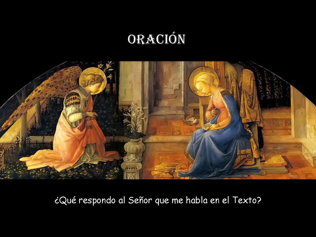¿Qué respondo al Señor que me habla en el Texto