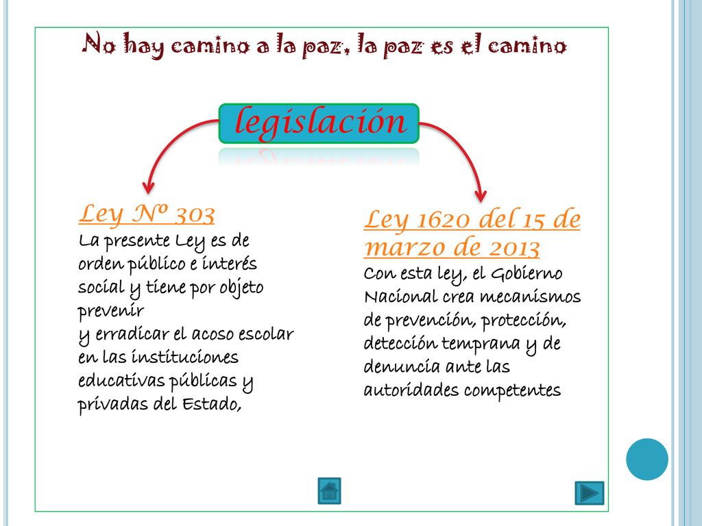 No hay camino a la paz, la paz es el camino