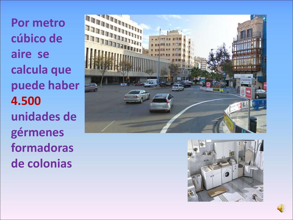 Por metro cúbico de aire se calcula que puede haber 4
