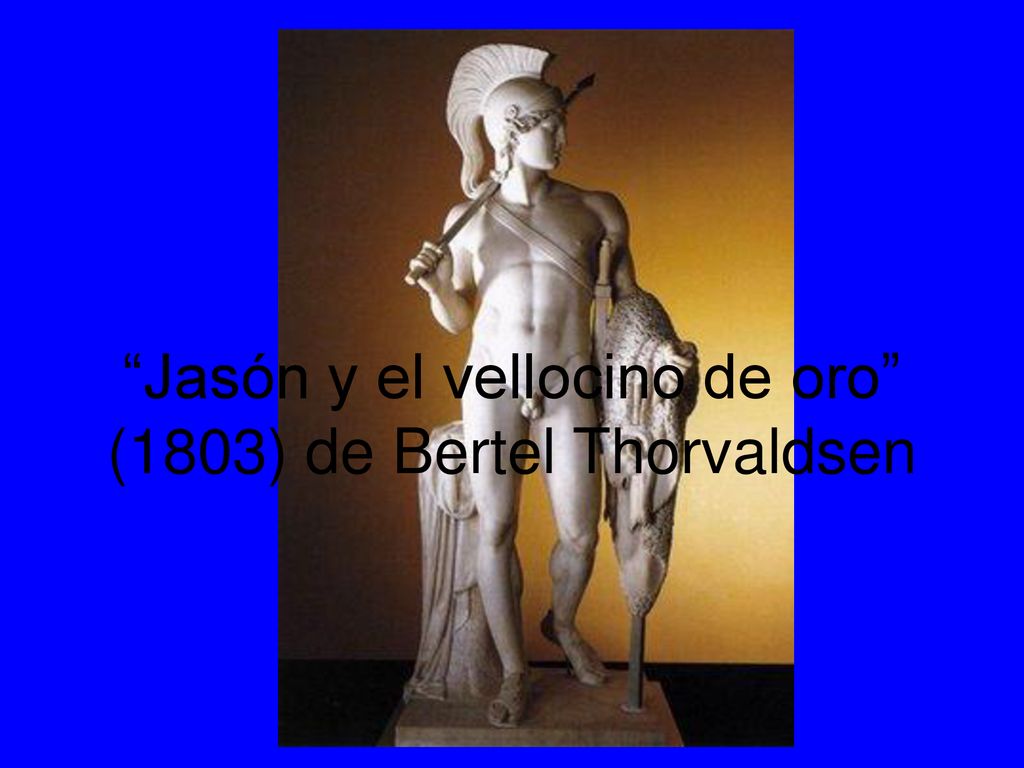 Jasón y el vellocino de oro (1803) de Bertel Thorvaldsen