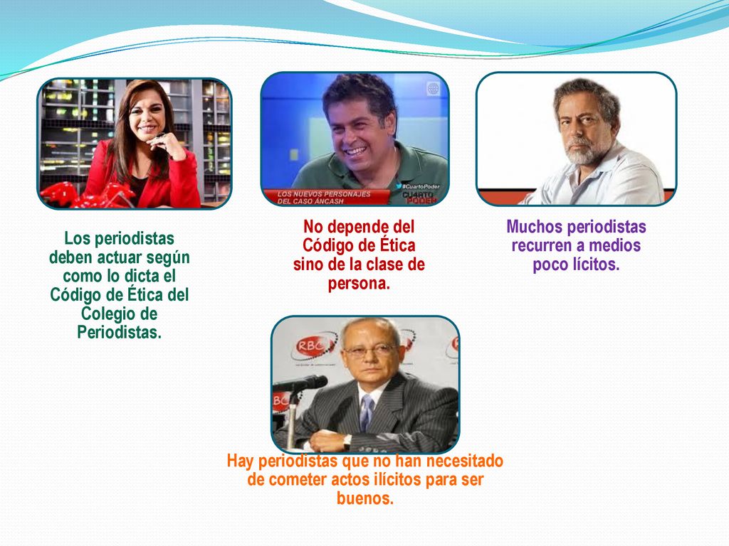 No depende del Código de Ética sino de la clase de persona.