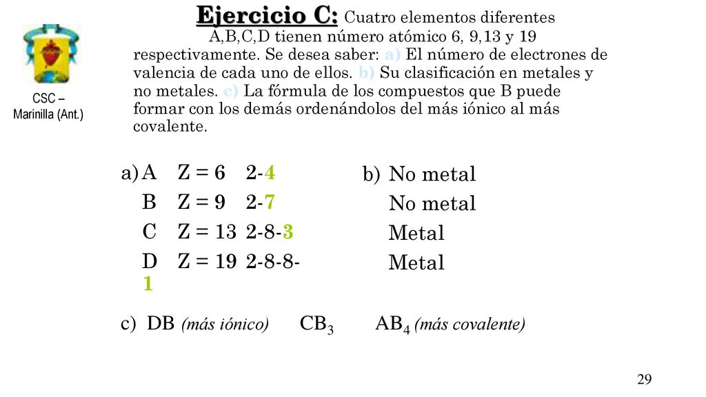 a) A Z = B Z = C Z = D Z =