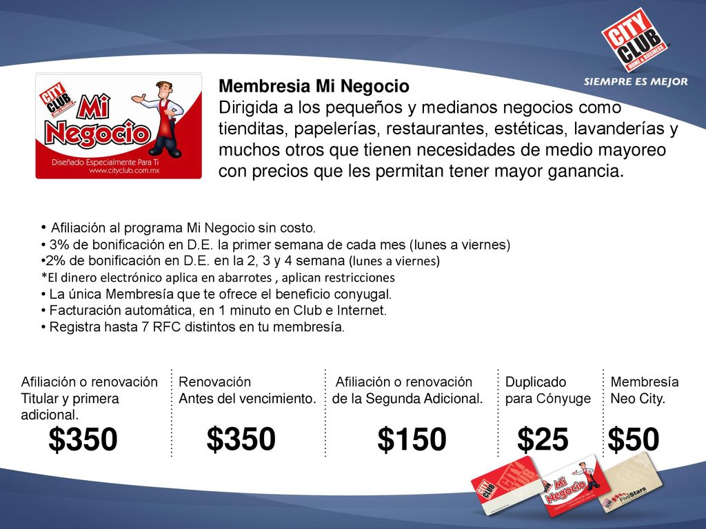 City Club es una cadena comercial que opera bajo la modalidad de club de  precios y a la cual se tiene acceso por medio de una membresia. El acreedor  de. - ppt descargar