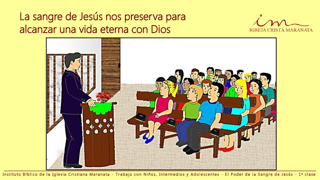 La sangre de Jesús nos preserva para alcanzar una vida eterna con Dios