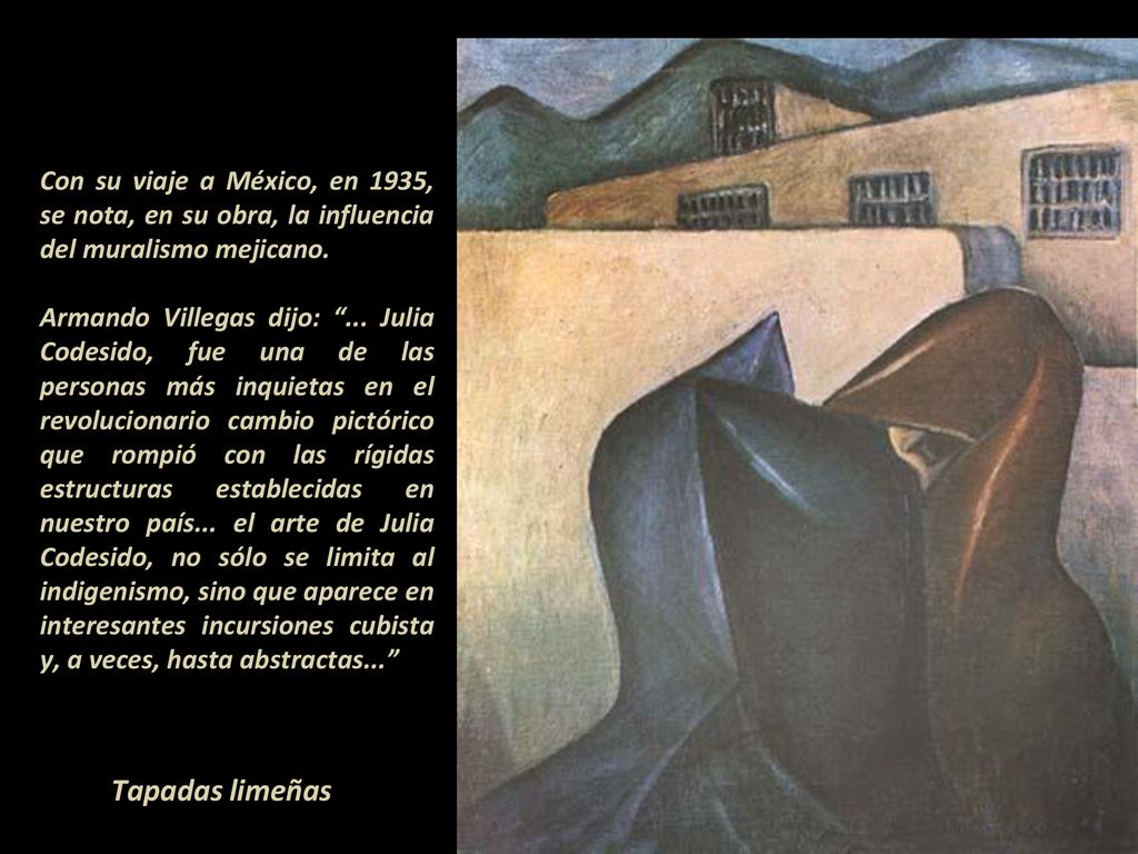 Con su viaje a México, en 1935, se nota, en su obra, la influencia del muralismo mejicano.