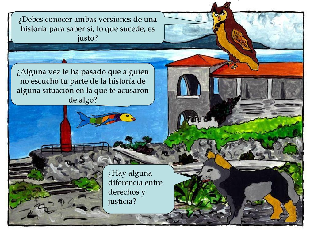 ¿Debes conocer ambas versiones de una historia para saber si, lo que sucede, es justo