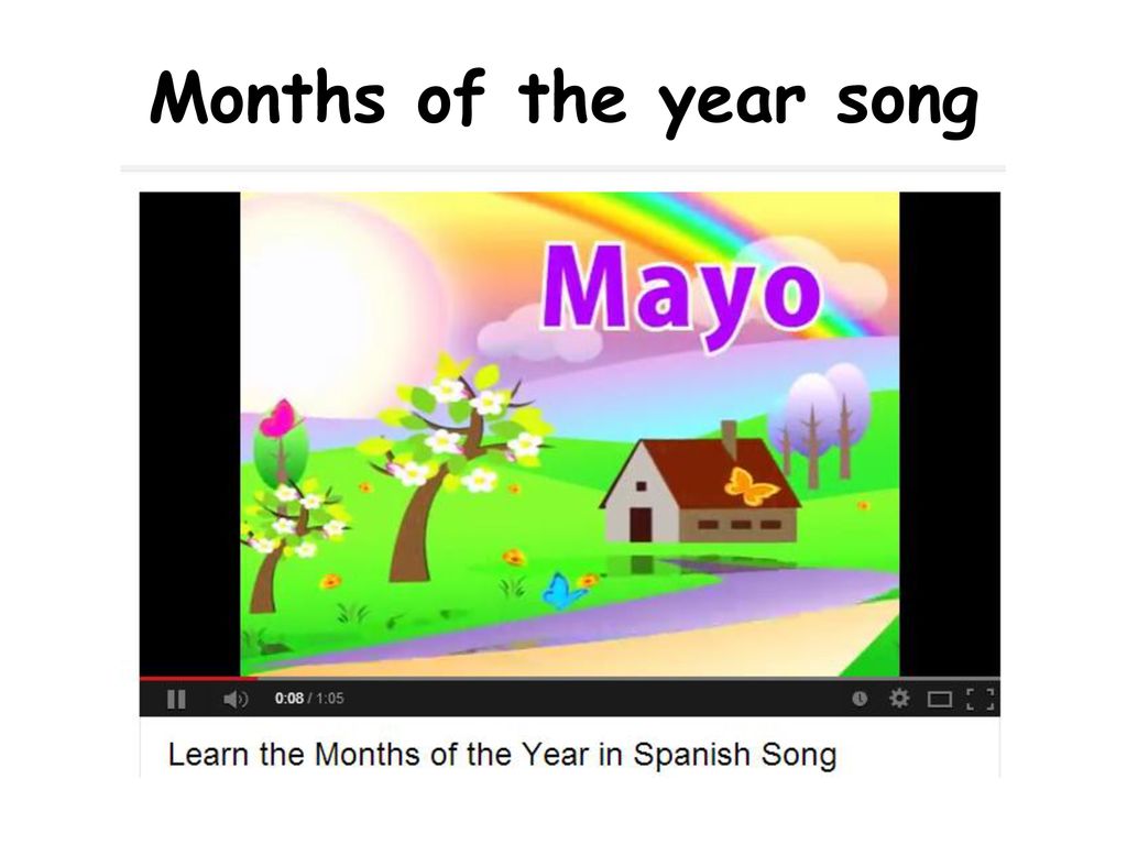 Months of the year song   v=Ga8h5d242-M