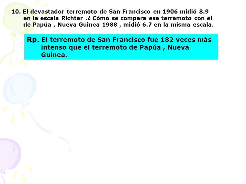 10. El devastador terremoto de San Francisco en 1906 midió 8