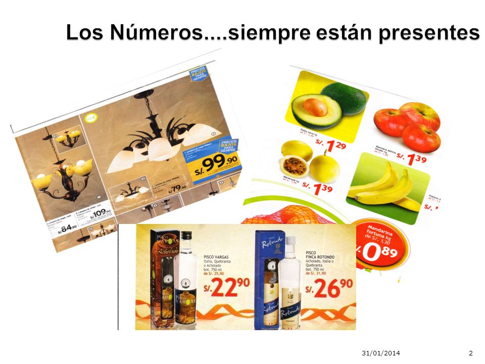 Los Números....siempre están presentes